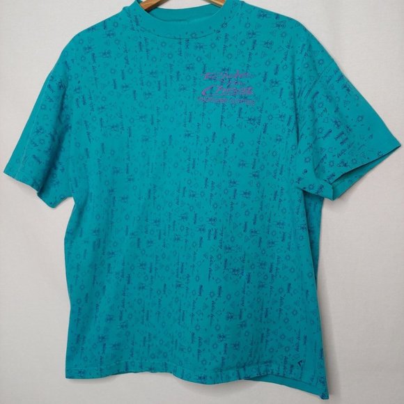 Vtg Youghiogheny Outfitters Ride The Cheat L T Shirt White Water Single Stitch - Picture 1 of 12